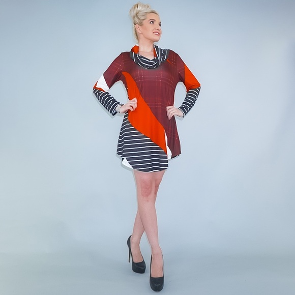 Long Sleeve Mod Dress - Picture 9 of 15